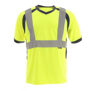 TSHIRT HV EN471 TO4 TXXL/5 JAUNE.FLUO