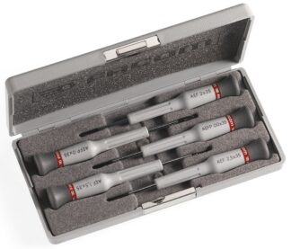 COFFRET DE 5 TOURNEVIS MICROTE AEF.J1PB