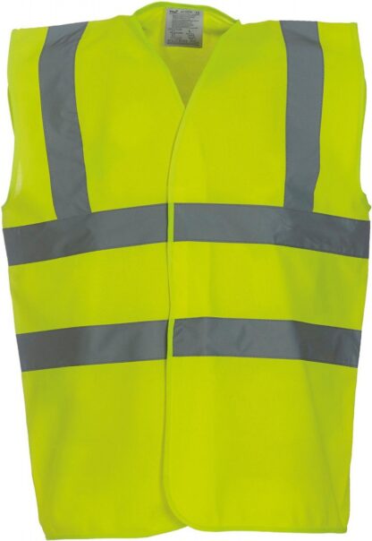 GILET HV YHVW100CC T4XL Hi Vis Yellow